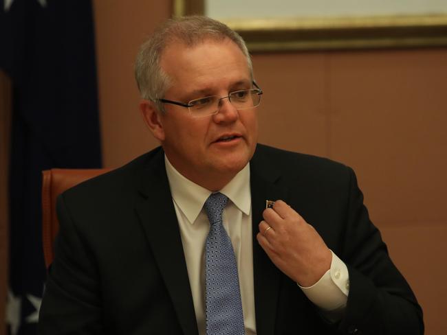 Scott Morrison faces a mammoth challenge should the Liberal Party lose in a Wentworth by election. Picture: Kym Smith