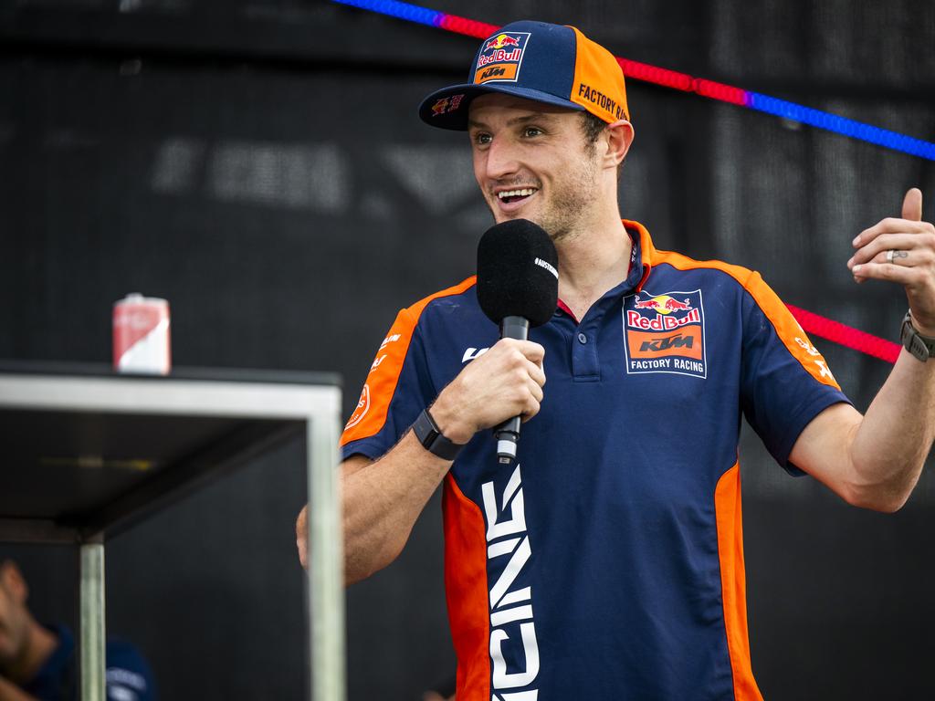 Jack Miller seen during the MotoGP World Championship at the Red Bull Ring in Spielberg, Austria on August 16, 2024. (Getty Images/Red Bull Content Pool)