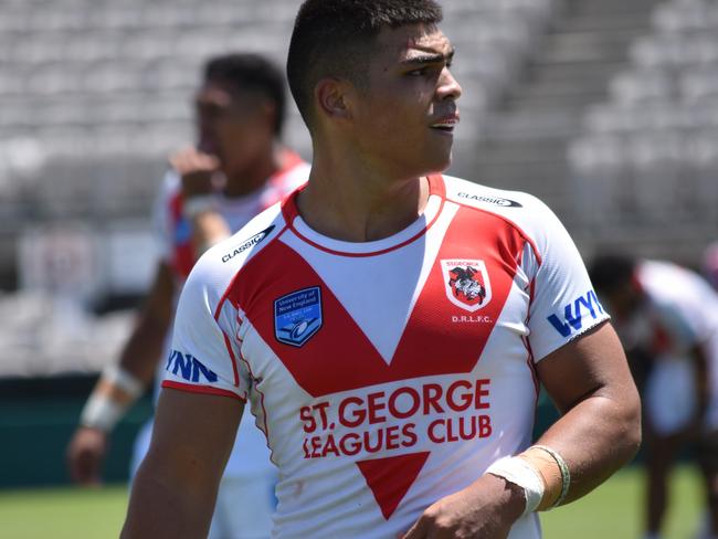 Jacob Halangahu scored on the weekend for St George. Picture: Sean Teuma