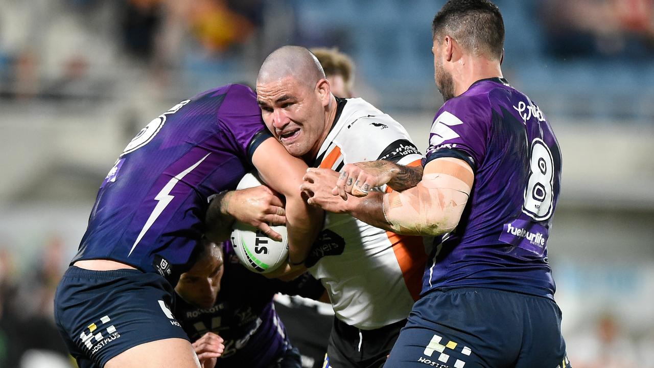 Russell Packer’s tenure at the Tigers is over. Picture: Matt Roberts/Getty Images