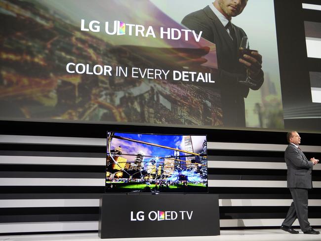 TV wars ... LG is planning to show off a 65-inch quantum dot television at its stand when the CES officially opens tomorrow.