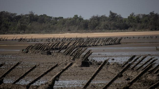 Anti-tank fortifications on Kinmen Island, Taiwan. Kinmen is so close to China that the deepwater port of Xiamen, one of China's biggest, lies less than three miles away across the water. Picture: Getty Images