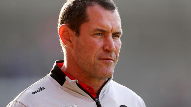 Kristian Woolf, Head Coach of St Helens. Photo by Lewis Storey/Getty Images