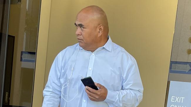 Tevita Tiliti Ungounga leaves Parramatta Local Court in 2022. He was placed in custody in 2023.