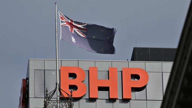 BHP is Australia’s second largest company with a market capitalisation of $206bn. Picture: NewsWire / Brenton Edwards