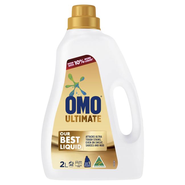 The police officer was allegedly found with two bottles of OMO laundry liquid, as well as 23 protein bars, in a backpack. Picture: Supplied