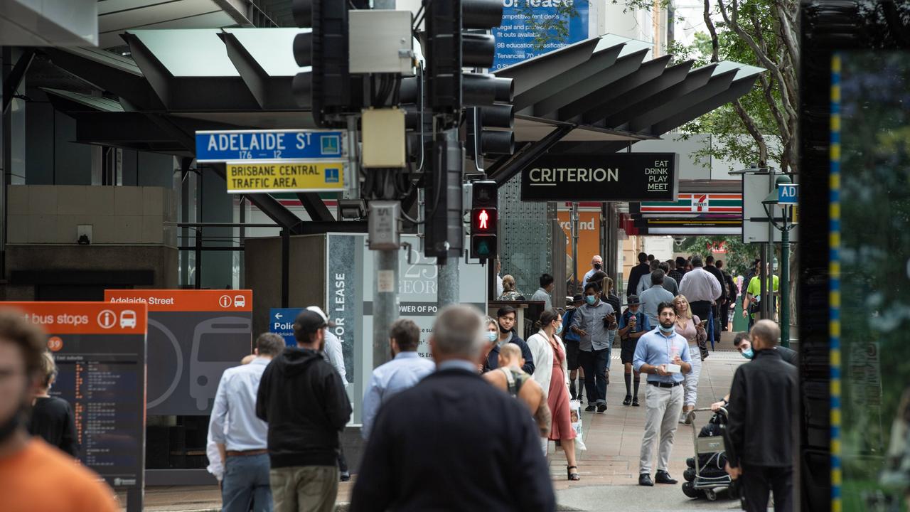 Brisbane’s workforce is expected to expand to over 1 million in a decade. Picture: Brad Fleet.