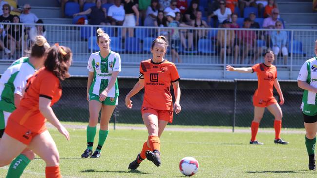 Terrigal kept coming back to remain in the game. Photo: Central Coast Football