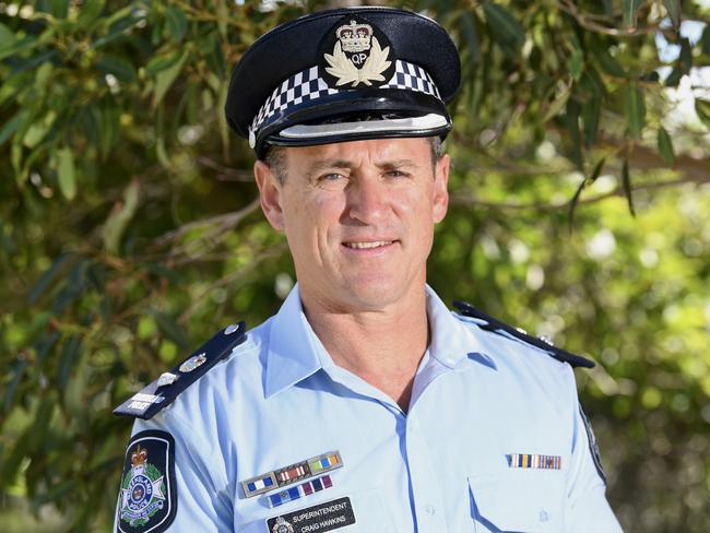 Sunshine Coast Superintendent Craig Hawkins says there will be heightened police presence along the Sunshine Coast ‘border’. Picture: Supplied