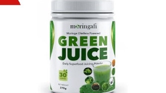 The Moringafi green juice has been recalled over a salmonella contamination. Picture: Food Standards Australia and New Zealand.