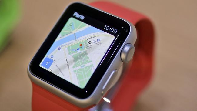 First of its kind ... Apple introduced its first smartwatch this year, the Watch. (Photo: AP Photo/Eric Risberg)