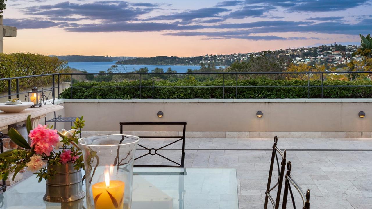 The incredible views from the balcony. Picture: Ray White Double Bay