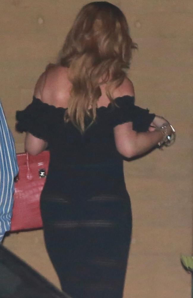 Mariah Carey Flashes Her Bottom In Sheer Dress Pics Au 