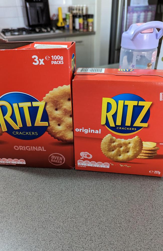 Ritz crackers were also slammed. Picture: Reddit