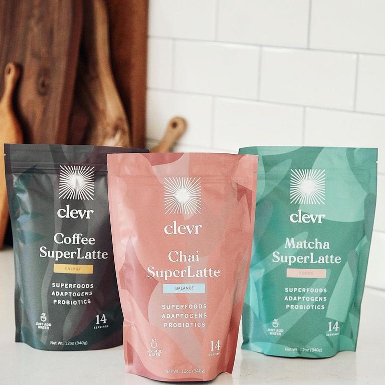 Meghan Markle has invested in oat milk latte company, Clevr Blends. Picture: Instagram