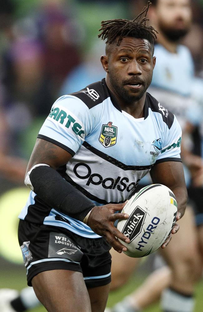 James Segeyaro can be Cronulla’s X-factor. (AAP Image/Daniel Pockett)