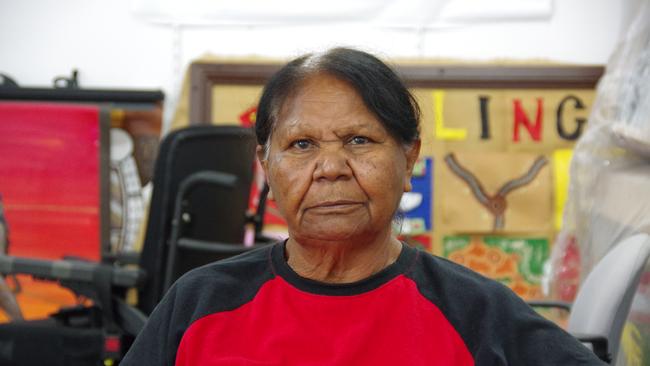 Elder Ngarrangarra-li Walaaybaa Rangers project officer Norma Kennedy says the Namoi river is no longer healthy and clear, like it was when she was a child. Photo: Dharriwaa Elders Group Walgett