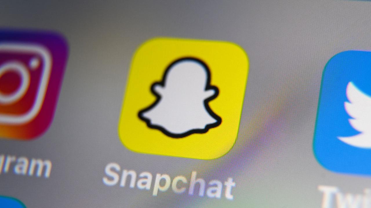 Snapchat has been included in the social media reforms introduced by the Australian Government. Picture: Denis Charlet / AFP