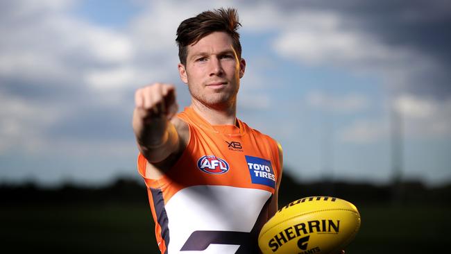 GWS Giants player Toby Greene. Picture: Phil Hillyard