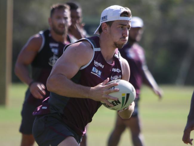 Manly youngster Lachlan Croker.