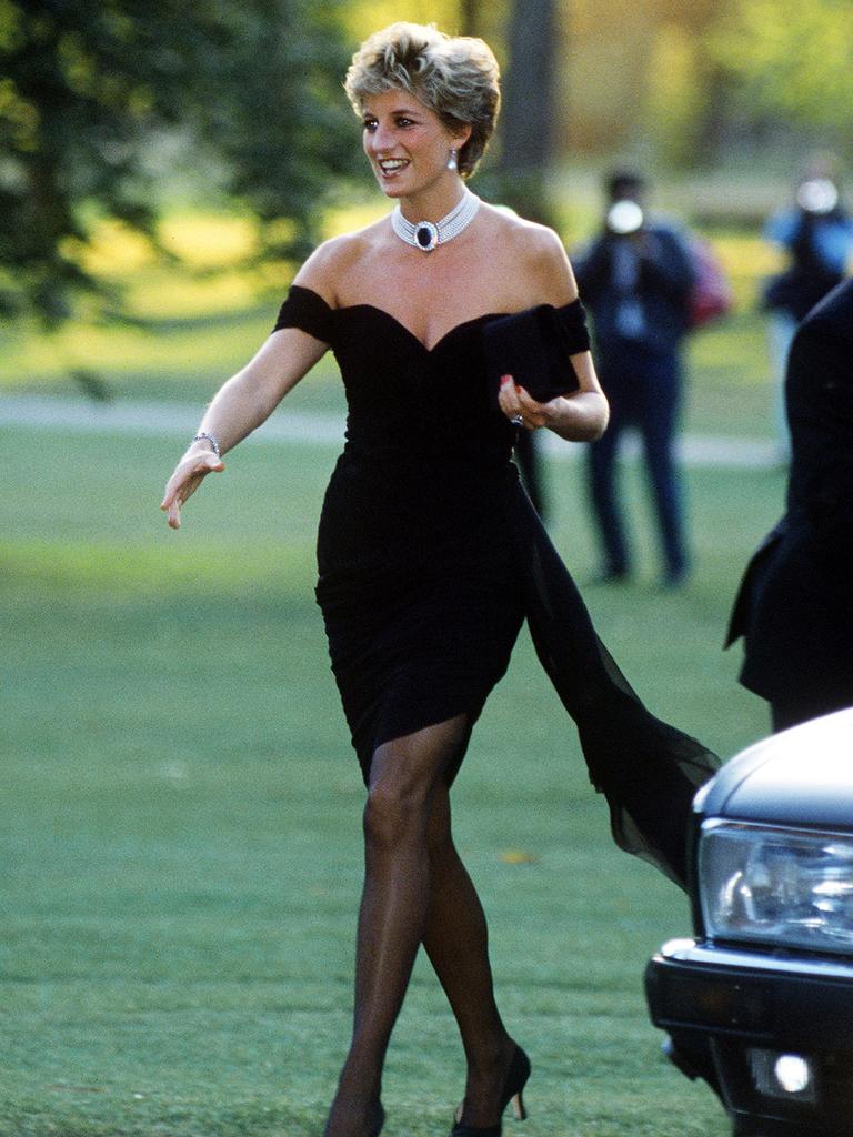 She looked happy and care free as Prince Charles announced he’d been unfaithful to her. Picture: Jayne Fincher/Getty Images.