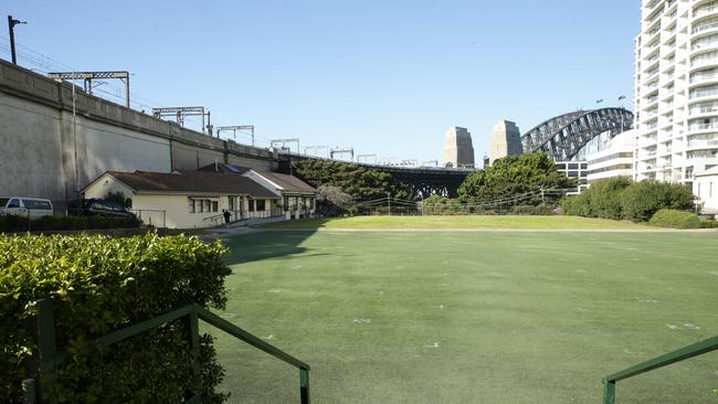 The bowling greens are used for various community events and activities.