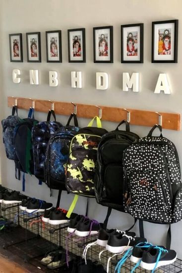 Kmart 80 school bag station Mum s organisational hack goes viral