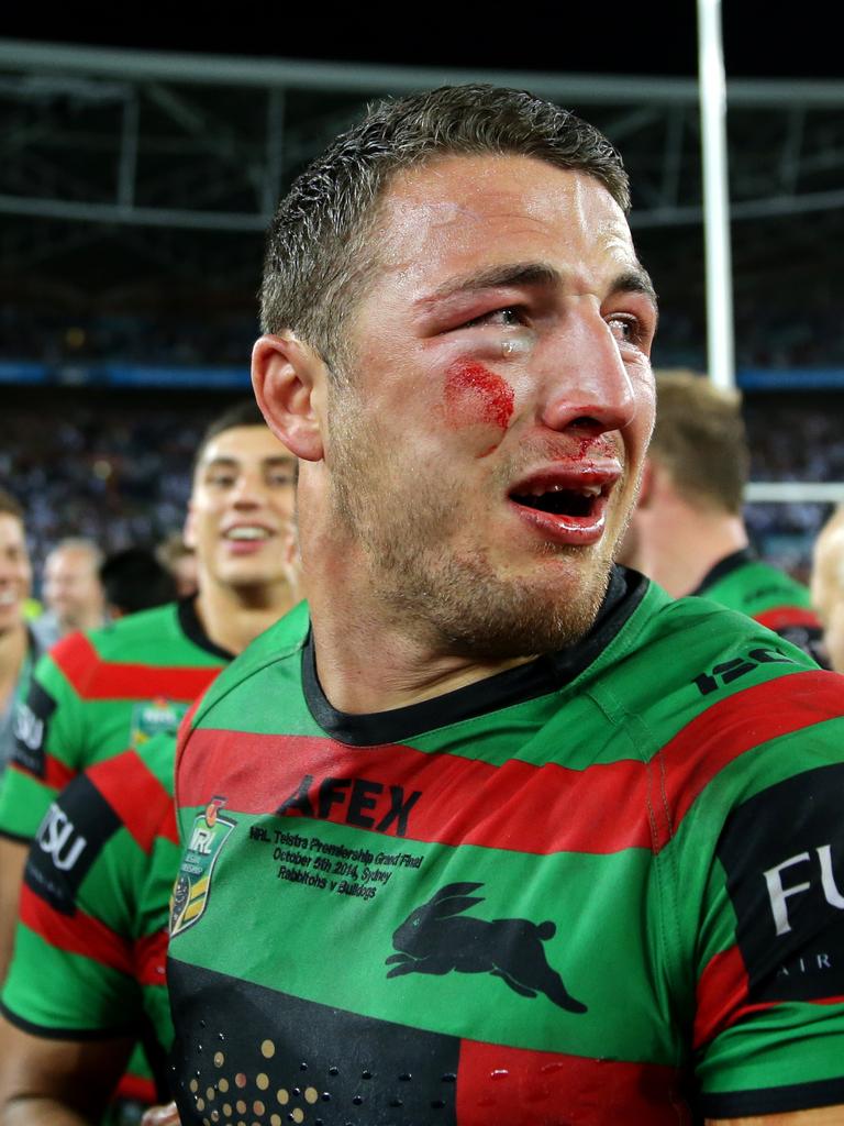 Sam Burgess performance in 2014 is one for the history books. Picture Gregg Porteous