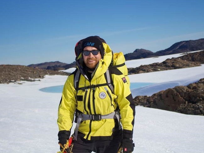 Mr Boylen said the opportunity to explore the road less travelled was a key part of what motivated him to apply for a job in Antarctica. Picture: Australian Antarctic Division