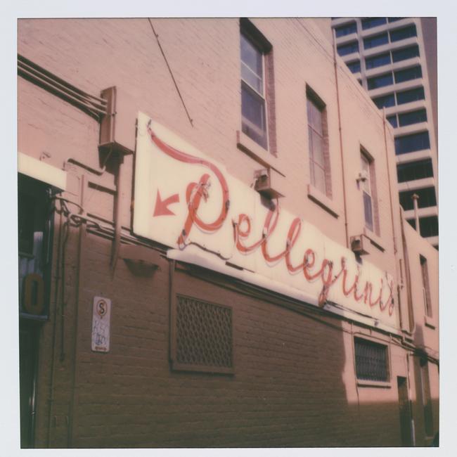 Pellegrini in Bourke St. #polaroidoriginals Copyright: Maripol.<br/>