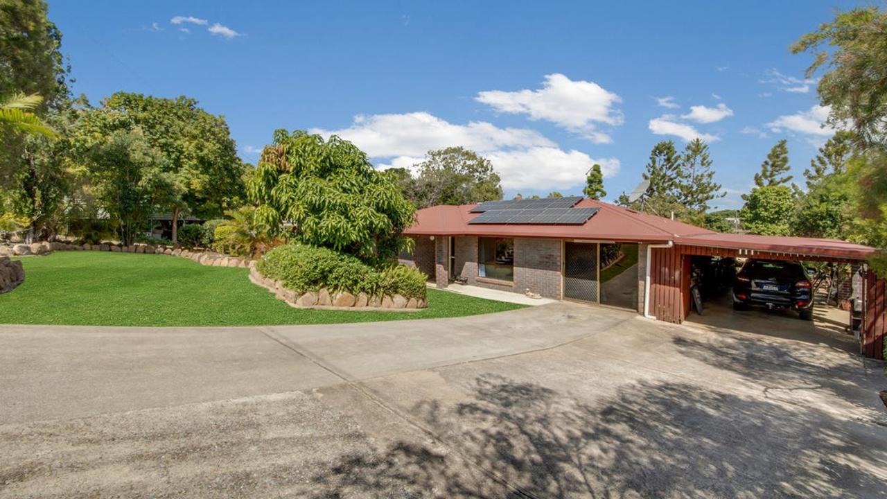 This four-bedroom house at 17 Stirrat St, Calliope, is on the market for offers over $479,000.