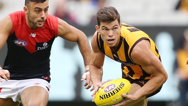 Recruiting Jaeger O’Meara is starting to pay off for the Hawks. Picture: Michael Klein