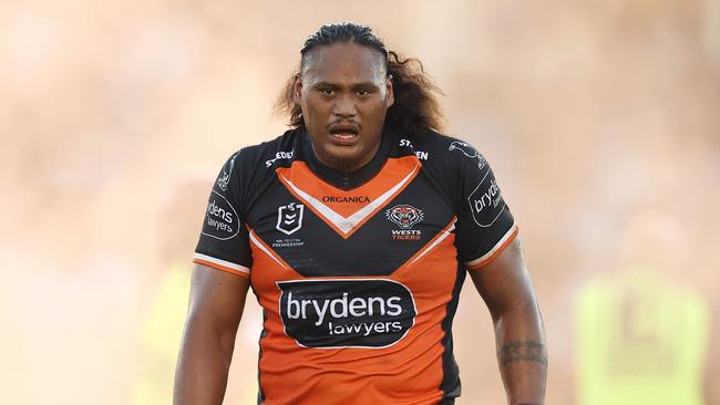 The Wests Tigers are such a rabble they announced Luciano Leilua’s move to North Queensland before the Cowboys had finalised the deal. Picture: Getty Images.