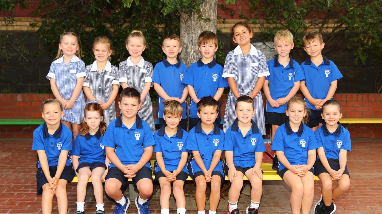 Chilwell Primary School 2025 Prep H front Leah Van Miltenburg, Anna Devlin, Kingston Eobob, Rupert Walker, Charlie Scott, Tom Ackland, Maddie Eltringham, Lola Stankovic. Back Scottie Megna, Matilda Stephenson, Chloe Woolley, Angus Smith, Charlie Shaw, Hannah Abdel-Moneim, Oscar Chard, Lachie Aldous