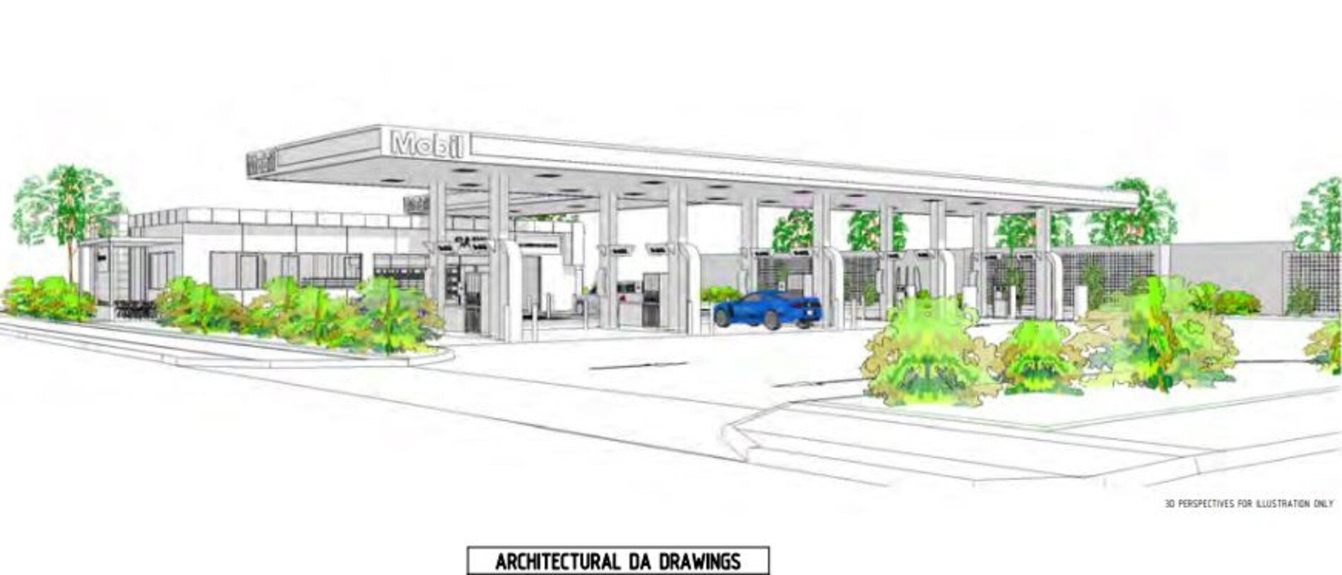 A new service station has been proposed for Broad St in Sarina. Picture: Mackay Regional Council