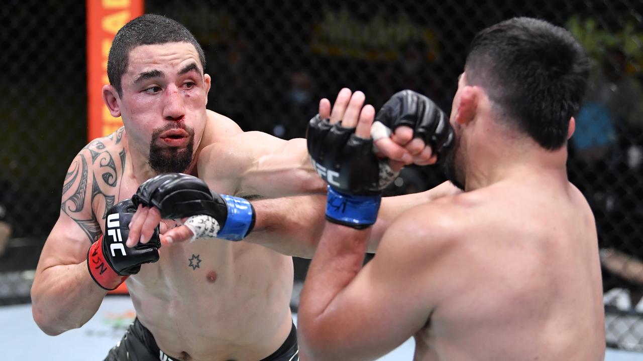 Rob Whittaker believes he’ll get the better of Israel Adesanya in their title rematch. (Photo by Chris Unger/Zuffa LLC)