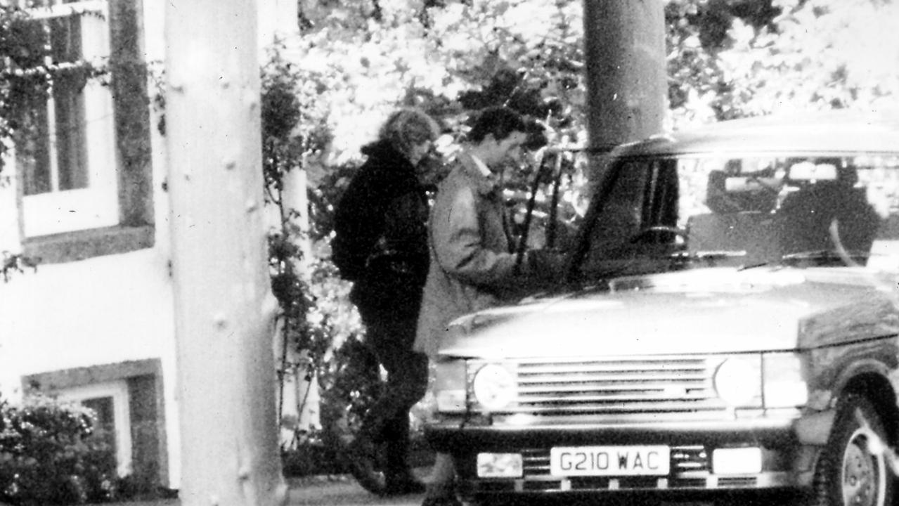 Prince Charles with Camilla Parker Bowles in 1990.