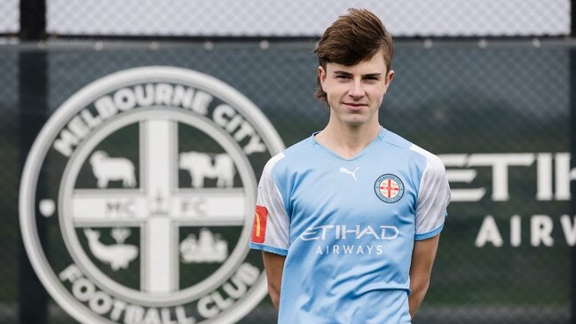 Ryan Kalms. Melbourne City defender. Picture: Dion Fountas.