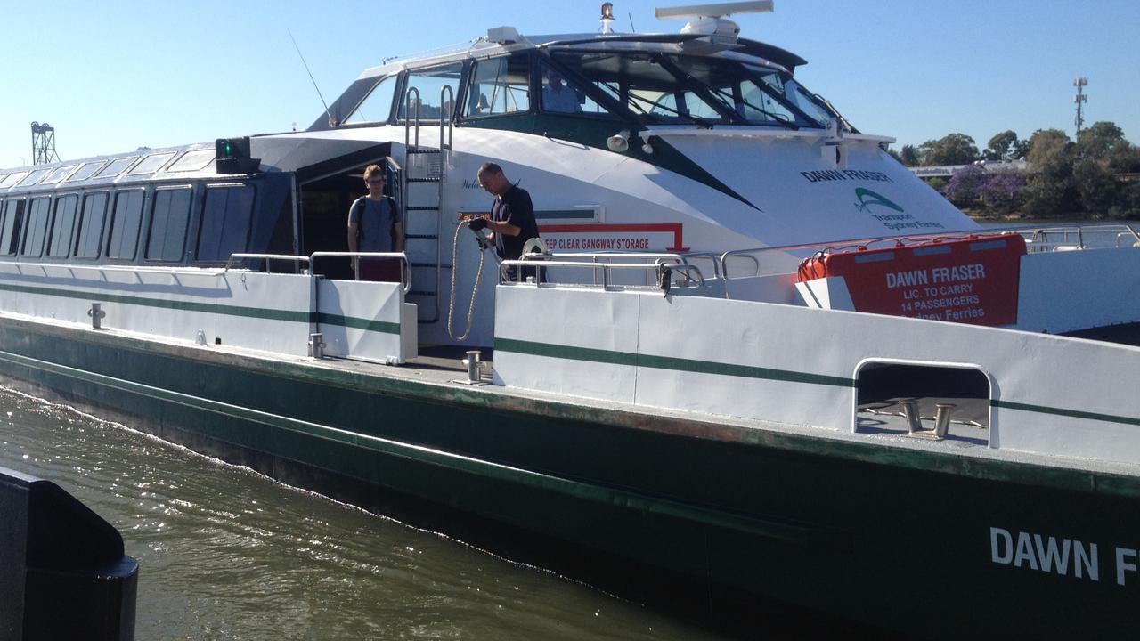 Sydney Ferries: Andrew Constance defends new boats despite fears ...