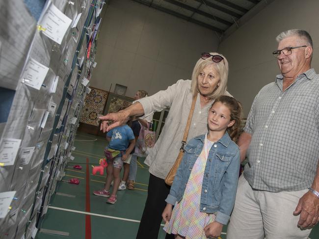 Jenny Ford, Hollie Ford and Tony Ford at the 2024 Swan Hill Show Picture: Noel Fisher.