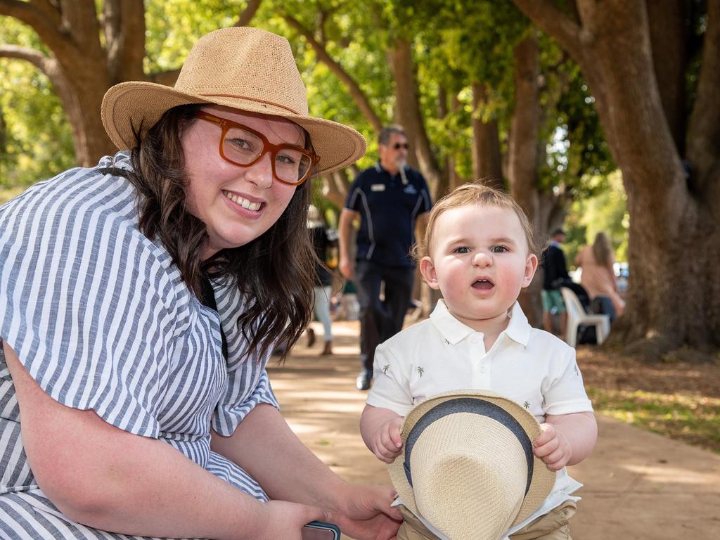 Alexandra and Henry Jackson. Festival of Food and Wine, Queens Park, Toowoomba Carnival of Flowers. Saturday September 10, 2022 Picture: Bev Lacey