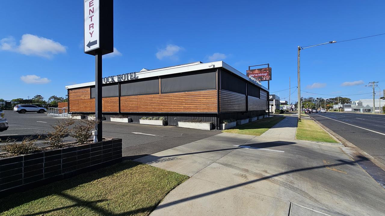 The Stock Hotel in Anzac Ave, Harristown.