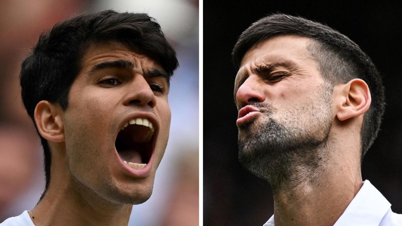 Carlos Alcaraz and Novak Djokovic are creating more history. Pictures: AFP