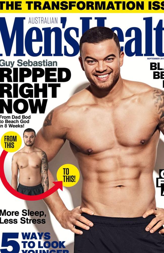 Guy Sebastian for Men's Health. Picture Jason Ierace/Men's Health