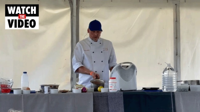 Celebrity chef Matt Golinski at Dalby's Delicious and Delightful Festival 2022