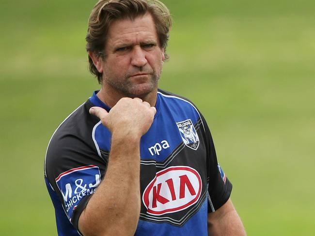 Des Hasler. is too smart for rugby league says Reni Maitua pic Stephen Cooper