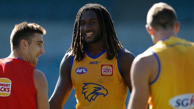 When will star Eagle ruckman Nic Naitanui’s game-time increase?