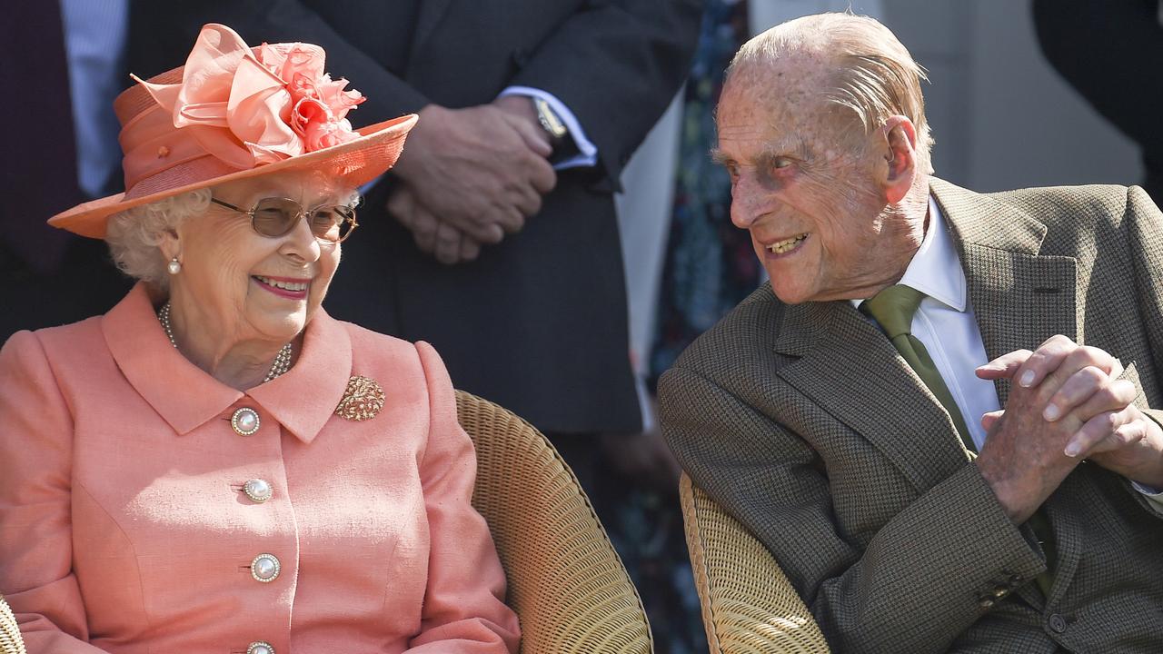 Queen Elizabeth II and Prince Philip at the Royal Windsor Cup in 2018. Picture: Antony Jones/Getty Images