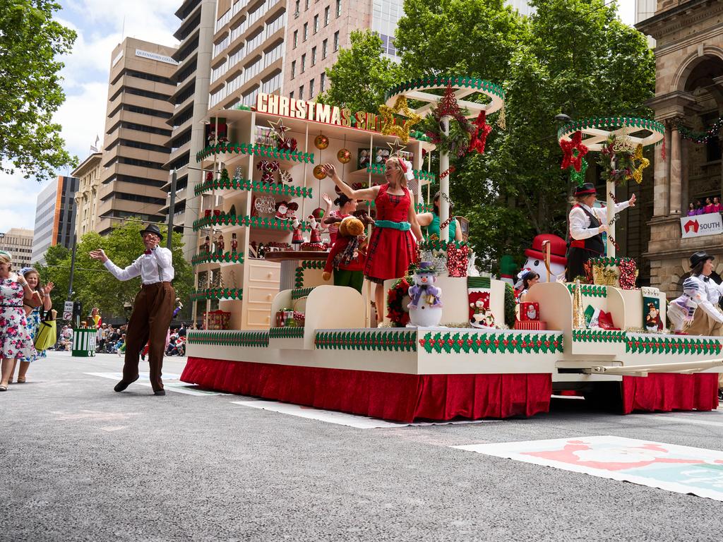 The 2019 National Pharmacies Christmas Pageant in Adelaide. Picture: Matt Loxton