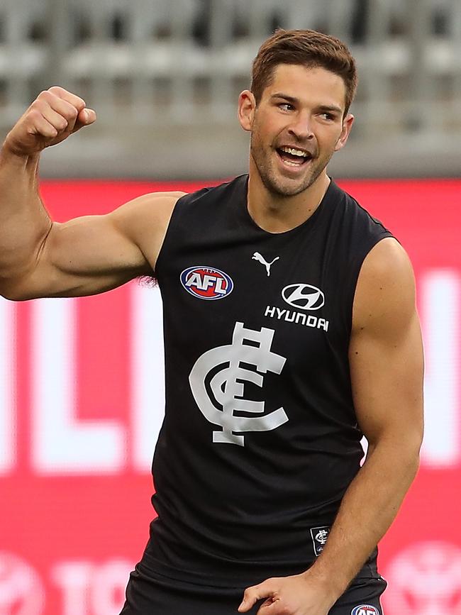 Carlton’s Levi Casboult. Picture: Paul Kane/Getty Images